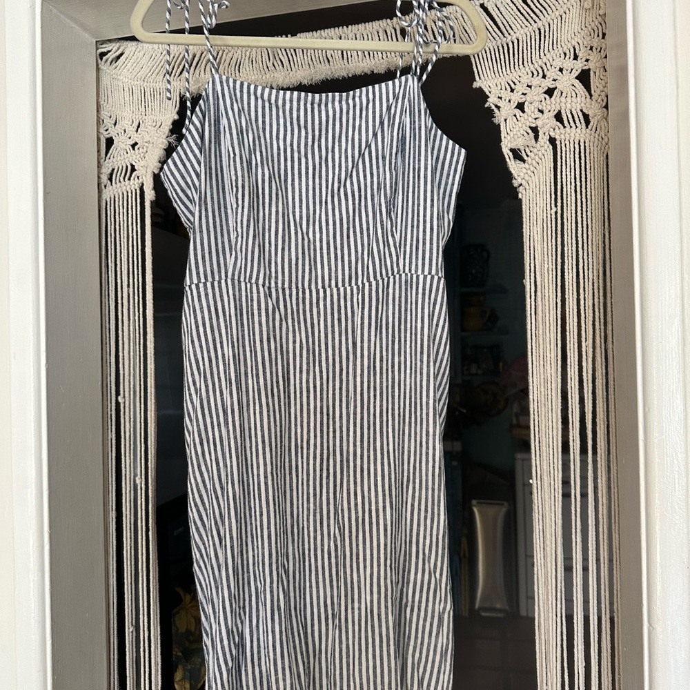 Sundress pinstripe and polka dot from old navy